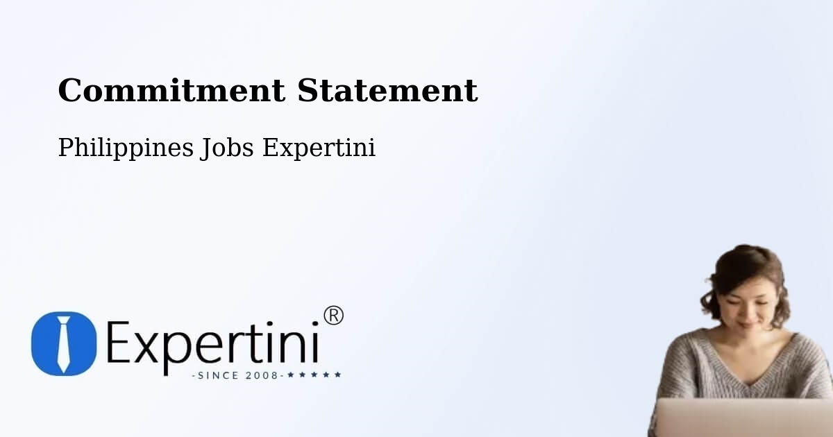 Corporate Commitment – Calantas - Philippines Jobs Expertini