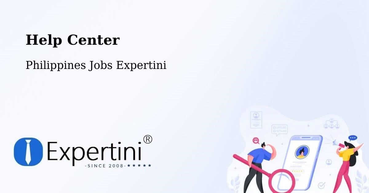 Help Center – Calantas - Philippines Jobs Expertini